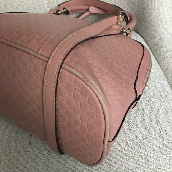 Authentic Gucci MicroGG pink leather bag - Picture 16 of 16